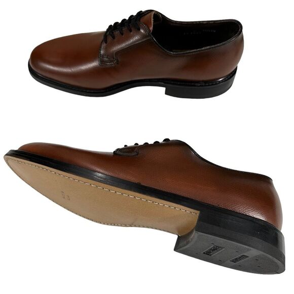 Stuart McGuire Spring Step Imperial Biltrite Leather Lace-up Oxford Dress Shoes - Picture 3 of 11